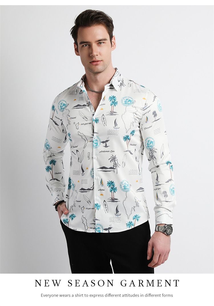 Custom Mens Non Iron Dress Shirts Wrinkle Free Long Sleeve Button Up Shirts Business Casual Button Down Shirt