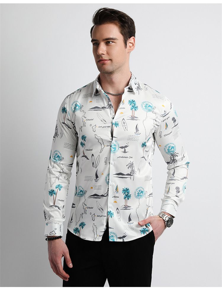 Custom Mens Non Iron Dress Shirts Wrinkle Free Long Sleeve Button Up Shirts Business Casual Button Down Shirt