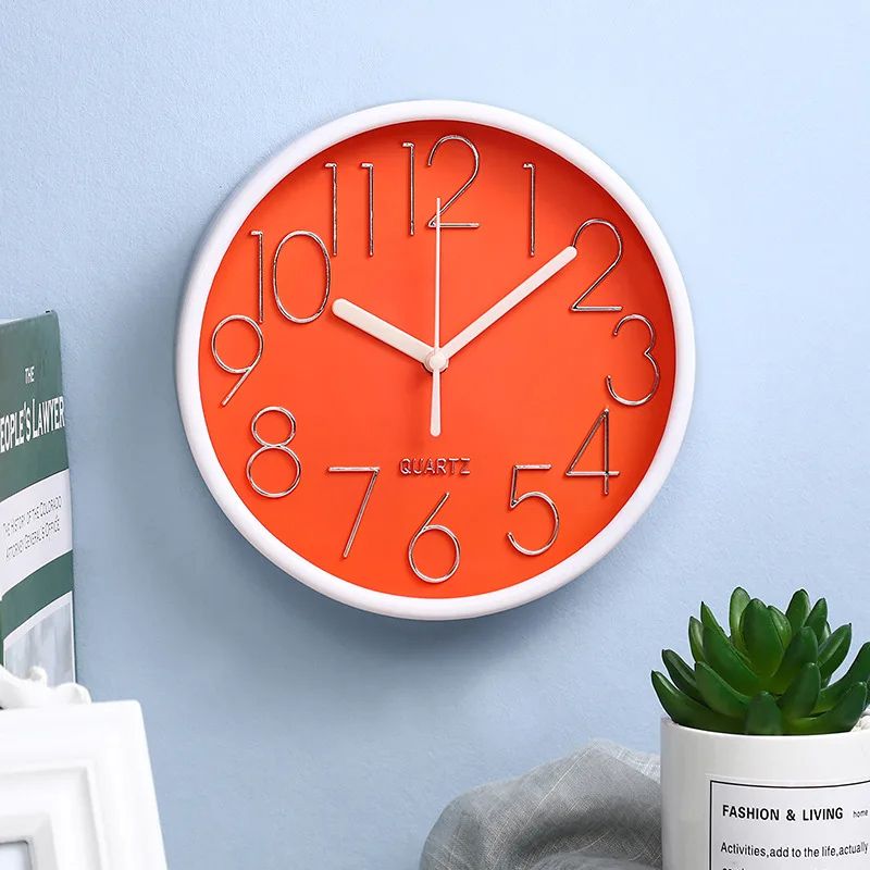 New Arrival Wall Clocks 8 Inch 20 Cm Simple Quartz Clocks Fashion Watches Creative Clock Fashion Living Room Clock Interior Clock Decoration Watch Home Decor e Decor