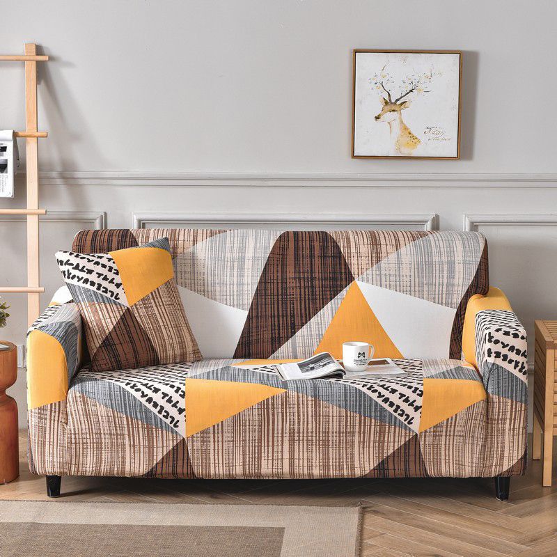 Stretch Plaid Sofa Slipcover Elastic Sofa Covers For Living Room Geometric Sofa Covers Armchair Couch Cover Home Decor 1/2/3/Seater