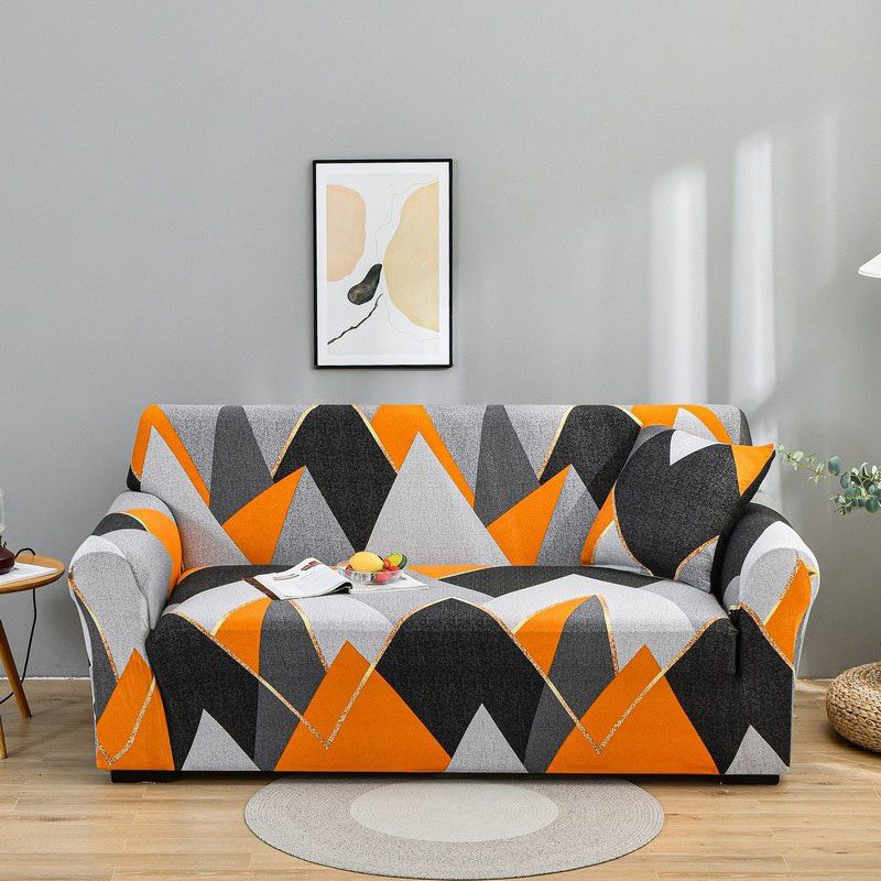 Stretch Plaid Sofa Slipcover Elastic Sofa Covers For Living Room Geometric Sofa Covers Armchair Couch Cover Home Decor 1/2/3/Seater