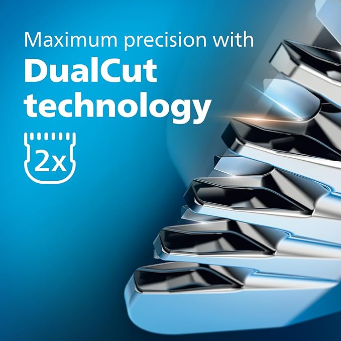 Philips 11-in-1 Multigroom 5000 Series | Ultimate Trimmer for Men |All-in-One Solution| Precision Beard Trimmer |Hair Trimmer|Body Groomer| Ear & Nose Hair Trimmer |Self-Sharpening Metal