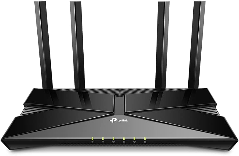 TP-Link Archer AX10 Next-Gen Wi-Fi 6 Router, AX1500 Mbps Gigabit Dual Band Wireless, OneMesh Supported, Beamforming & MU-MIMO, Ideal for Gaming Xbox/PS5/Steam and 4K, Works with Alexa