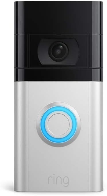 Ring Video Doorbell 4 by Amazon - HD video with two-way talk, color pre-roll video previews, battery powered | With 30-day free trial of Ring Protect Plan