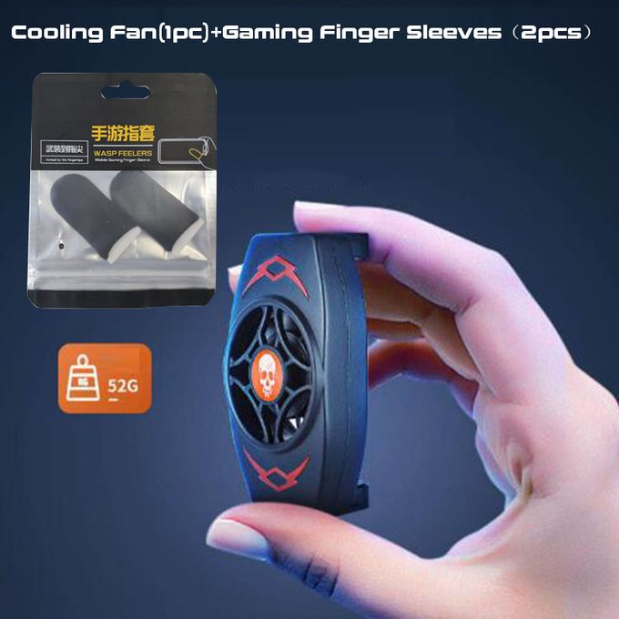 Phone Cooler With Game Finger Sleeves Gaming Accessories Controllers