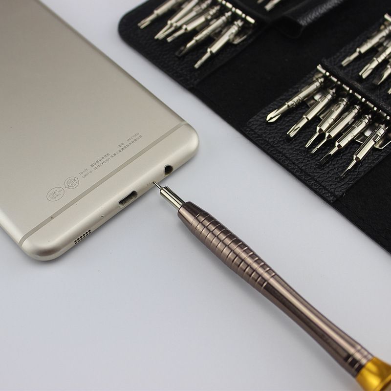 25 In 1 Multi-Function Screwdriver Combination Suit Portable Purse Model With Magnetic