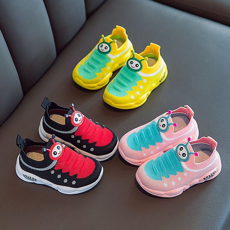New Caterpillar Sneakers Baby Shoes Children's Breathable Mesh Boys Shoes Toddler Shoes