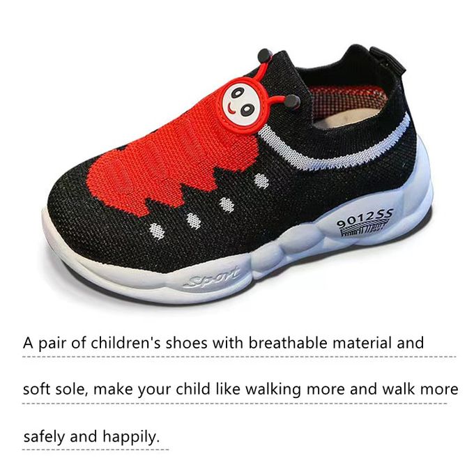 New Caterpillar Sneakers Baby Shoes Children's Breathable Mesh Boys Shoes Toddler Shoes
