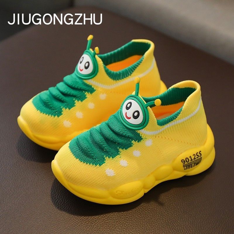 New Caterpillar Sneakers Baby Shoes Children's Breathable Mesh Boys Shoes Toddler Shoes