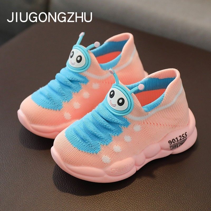 New Caterpillar Sneakers Baby Shoes Children's Breathable Mesh Boys Shoes Toddler Shoes