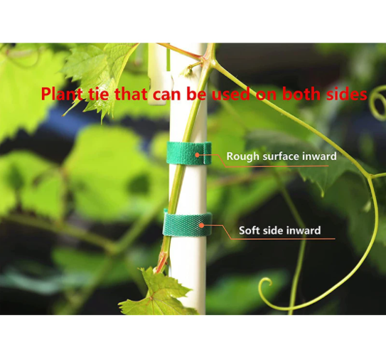 3 Rolls Green Garden Twine Plant Ties Nylon Plant Bandage Garden Hook Loop Bamboo Cane Wrap Support Garden Accessories
