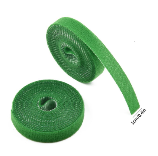 3 Rolls Green Garden Twine Plant Ties Nylon Plant Bandage Garden Hook Loop Bamboo Cane Wrap Support Garden Accessories