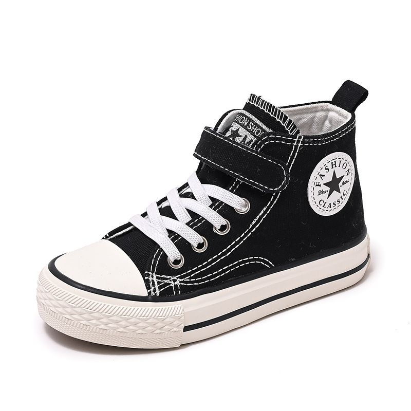 Children's Shoes High Top Canvas Shoes  Outdoor Sports Leisure Shoes for Four Seasons
