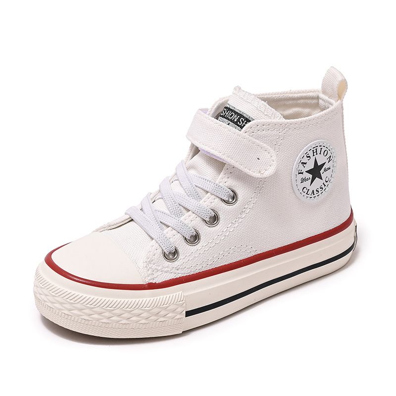 Children's Shoes High Top Canvas Shoes  Outdoor Sports Leisure Shoes for Four Seasons