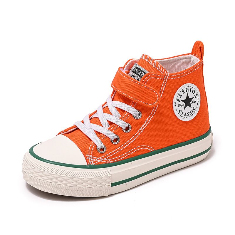 Children's Shoes High Top Canvas Shoes  Outdoor Sports Leisure Shoes for Four Seasons