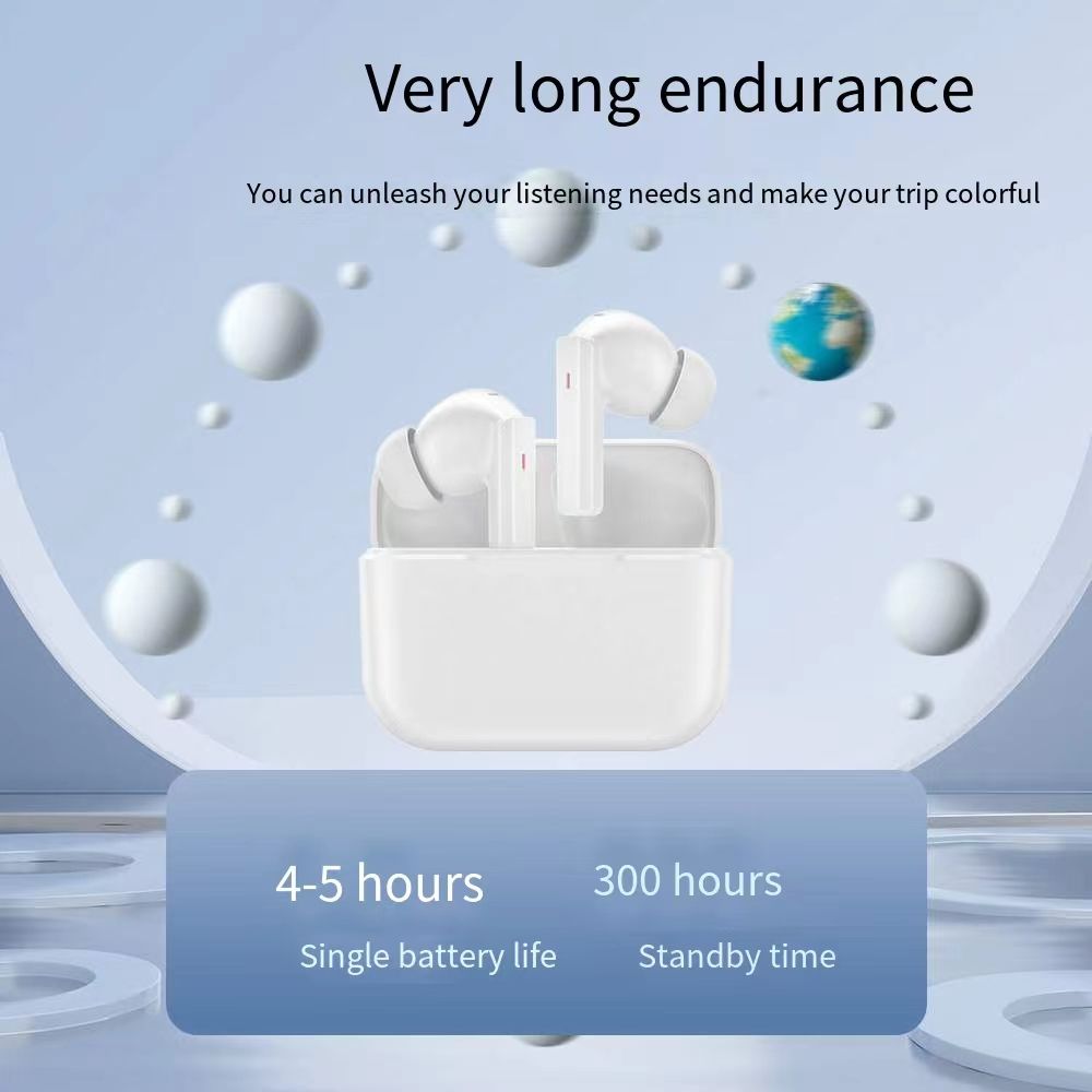 ANC+ENC Double Label Call Noise Cancelling Wireless Bluetooth Headset Ultra Long Life Gaming Sports Headset