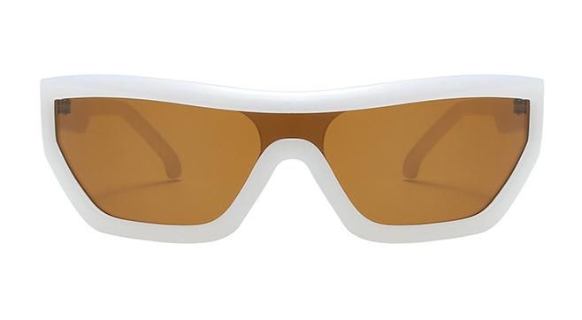 European and American futuristic technology Y2K street photography concave shape BV special-shaped sunglasses one-piece lenses fashionable men&#39;s and women&#39;s sunglasses