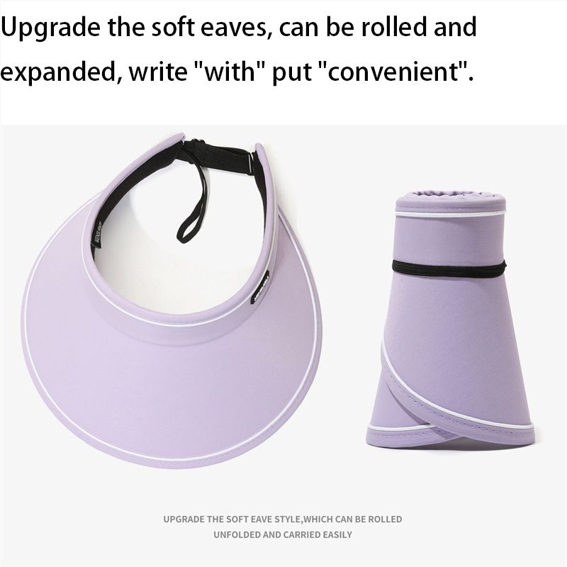Women's sunhat empty hat with large brim UV sunscreen hat to cover the face in summer