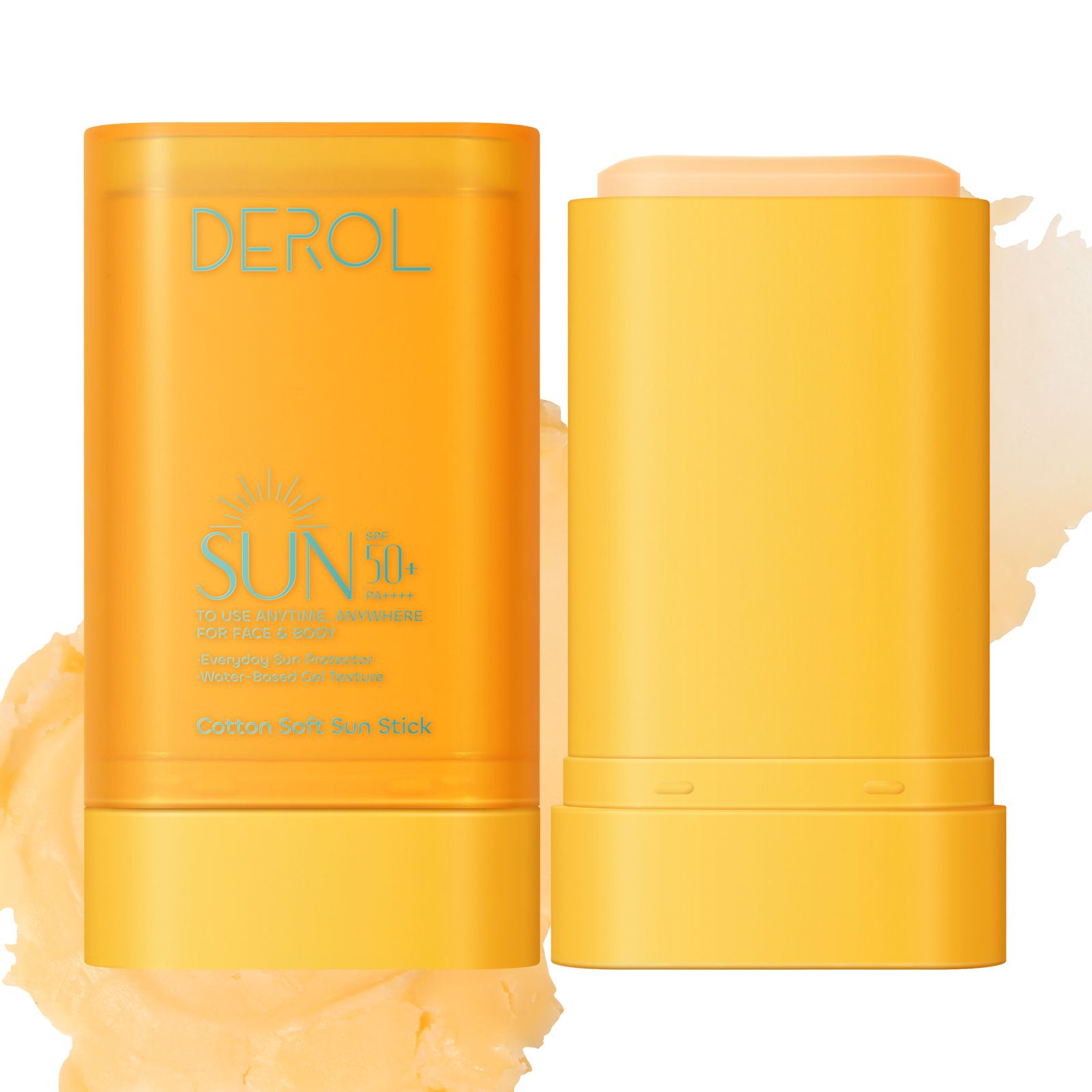 16G Cotton Soft Skin Care Sunscreen and Aftersun Sun Stick with SPF50+ PA++++ effortlessly smooth Sun care Universal sunscreen sticks European and American best-selling sunscreen