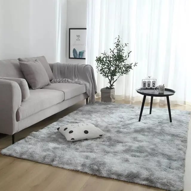 5*8 Patches Fluffy Carpets Soft and Tender Mat Carpet