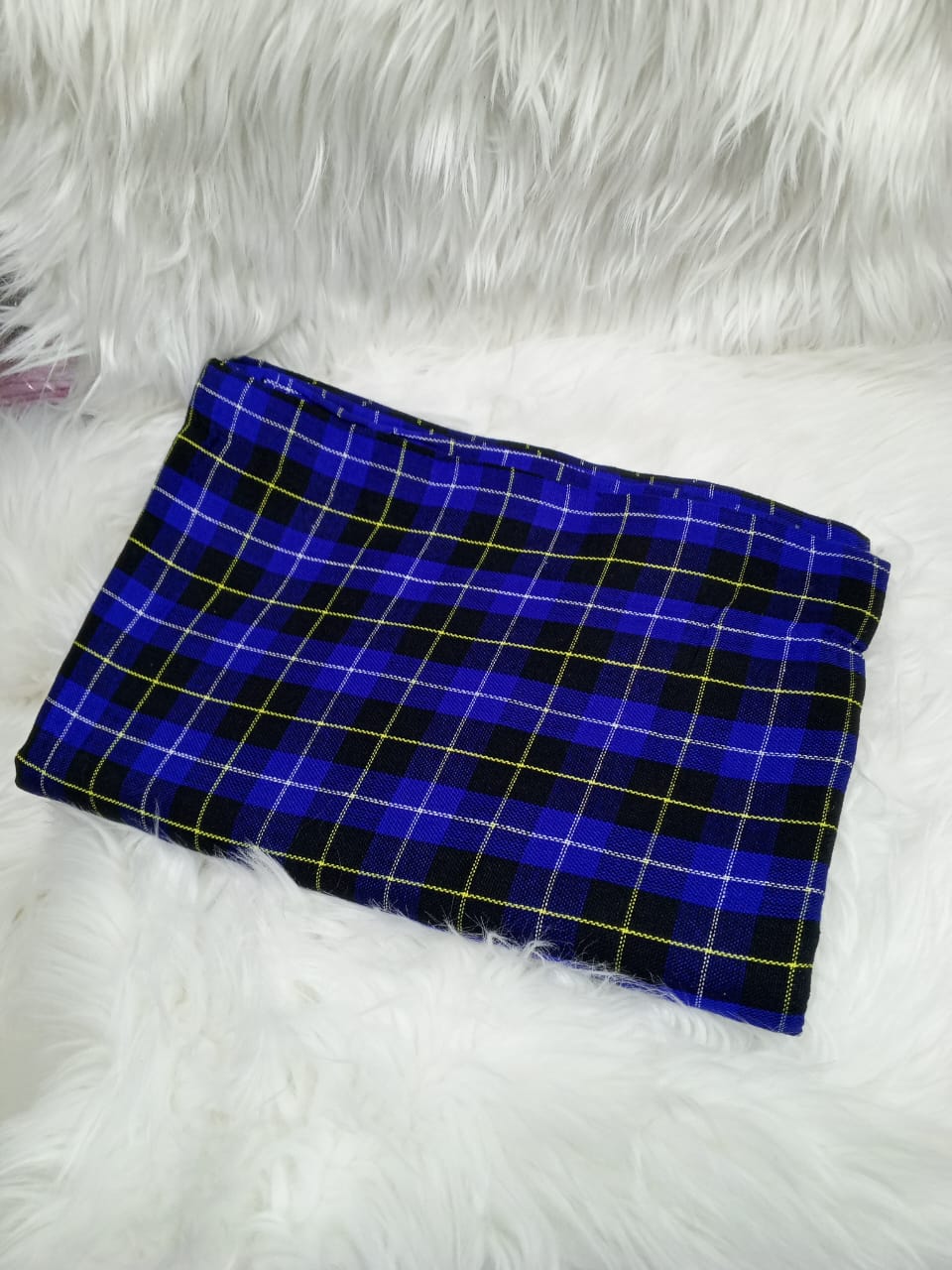 African Masai shuka Kikoi Throw Blanket