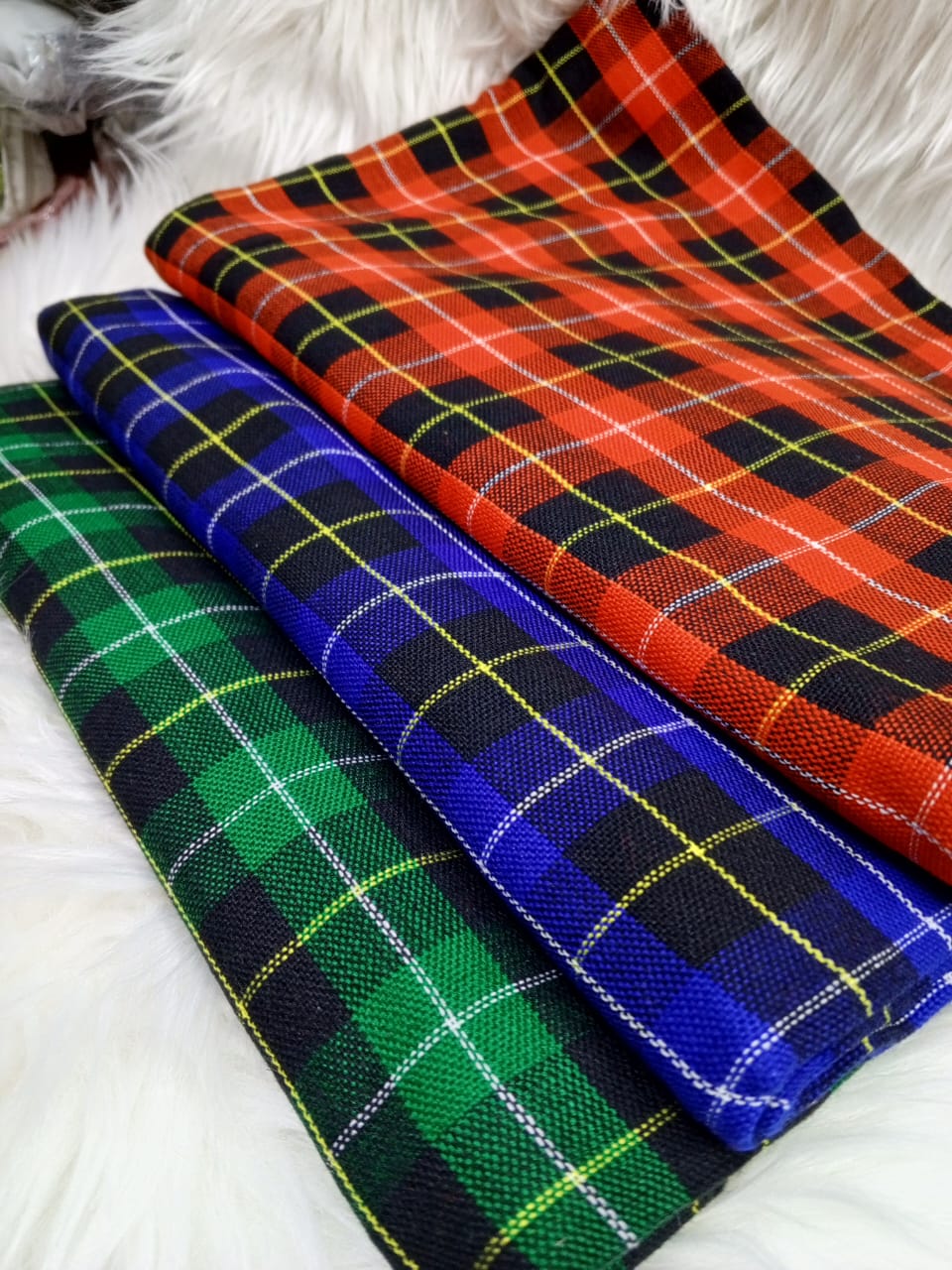 African Masai shuka Kikoi Throw Blanket