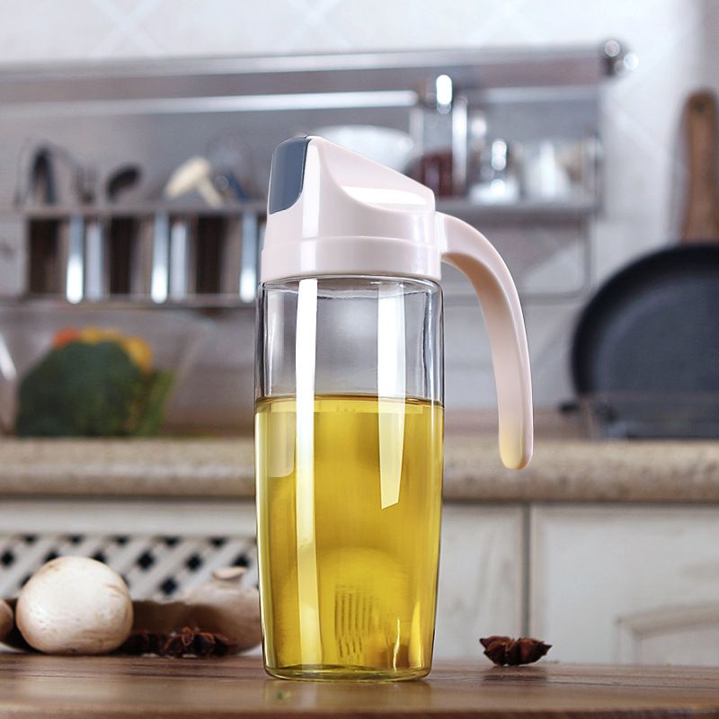 kitchen Oil Dispenser Bottle, Olive Oil and Vinegar Bottle 600ML