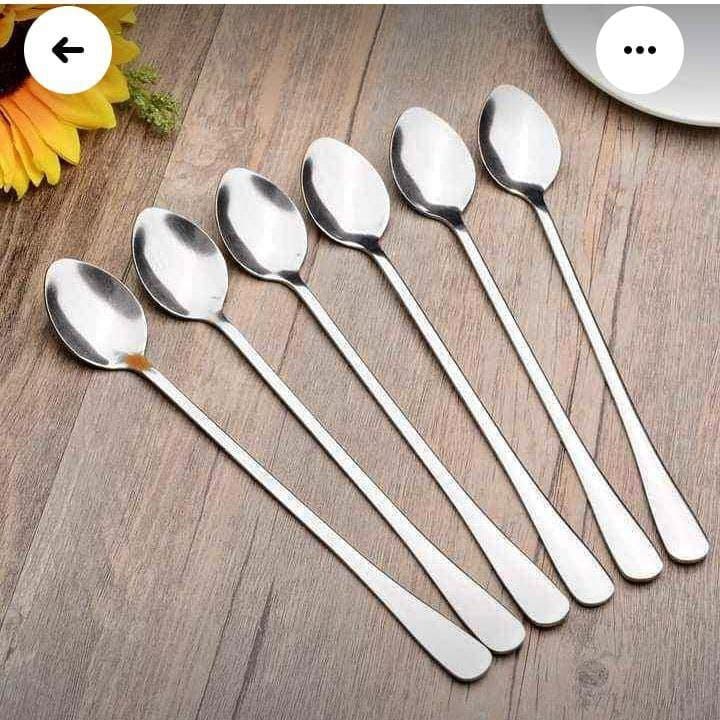 Heavy gauge stainless Tea spoons 6pcs