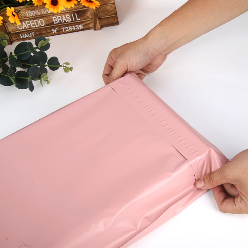 100PCS/Lot Color Courier Bag Express Envelope Storage Bags Mailing Bags Self Adhesive Seal PE Plastic Pouch