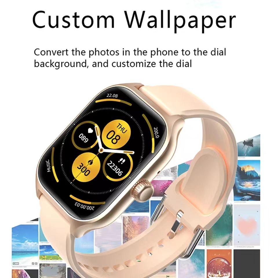 New C20Pro Smart Watch Bluetooth Call Sports Fitness Smartwatches Heart Rate Blood Pressure Monitor Tracker For Smart Phones
