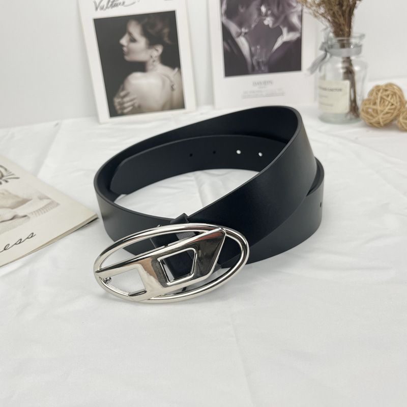 Luxury Diesel Belt Men Women Genuine Leather Belts D Belt Business Buckle Belt Fashion Classic Belts For Jeans Trousers