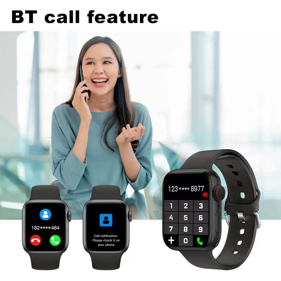 New i10 Pro Max Smart Watch 2.19'' Smartwatches Bluetooth Call Smart Watches Health Monitor Fitness Bracelet Scroll Button Smart Band For Smart Phones