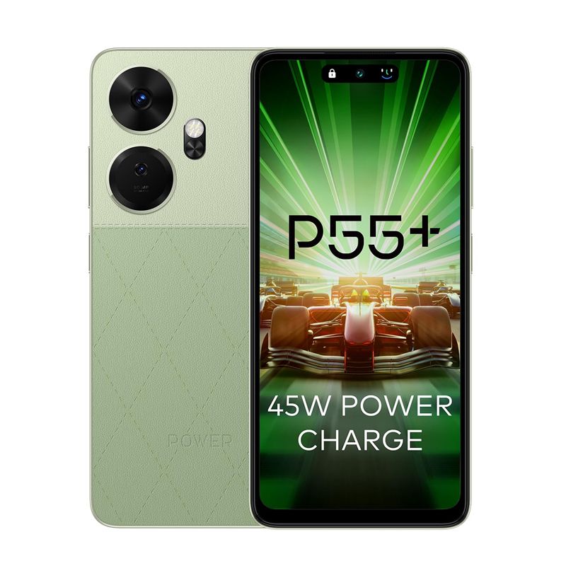 Itel P55 Plus 128GB+16(8+8)GB RAM  6.6" Display Phone Dual SIM 4G LTE Network 50MP+8MP Camera 45W Fast Charging 5000mAh Baterry Fingerprint And Face Unlock P55+ Smart Phones