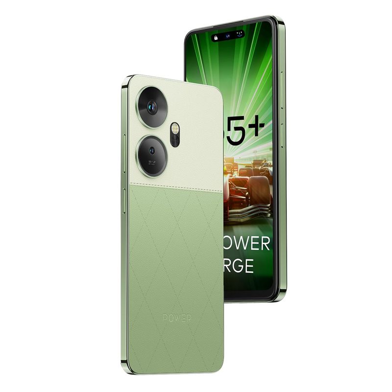 Itel P55 Plus 128GB+16(8+8)GB RAM  6.6" Display Phone Dual SIM 4G LTE Network 50MP+8MP Camera 45W Fast Charging 5000mAh Baterry Fingerprint And Face Unlock P55+ Smart Phones