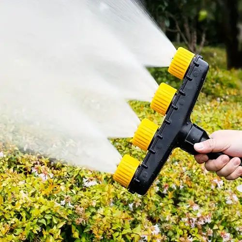 4-Head Agriculture Atomizer Nozzles Sprayer Home Garden Lawn Water Sprinklers Farm Vegetables Irrigation Spray Adjustable Nozzle Tool