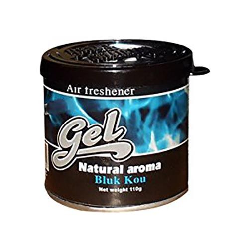 Car Air Freshener Gel Natural Aroma 110g - For Home, Office, Wardrobe, Washroom - Rose, Lemon, Strawberry, Jasmine, Bluk Kou, Orange