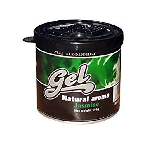 Car Air Freshener Gel Natural Aroma 110g - For Home, Office, Wardrobe, Washroom - Rose, Lemon, Strawberry, Jasmine, Bluk Kou, Orange