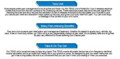 16 Mode Digital Electronic Tens Massage Unit Electrical Pulse Acupuncture Full Body Relax Muscle Therapy Massager Stimulator