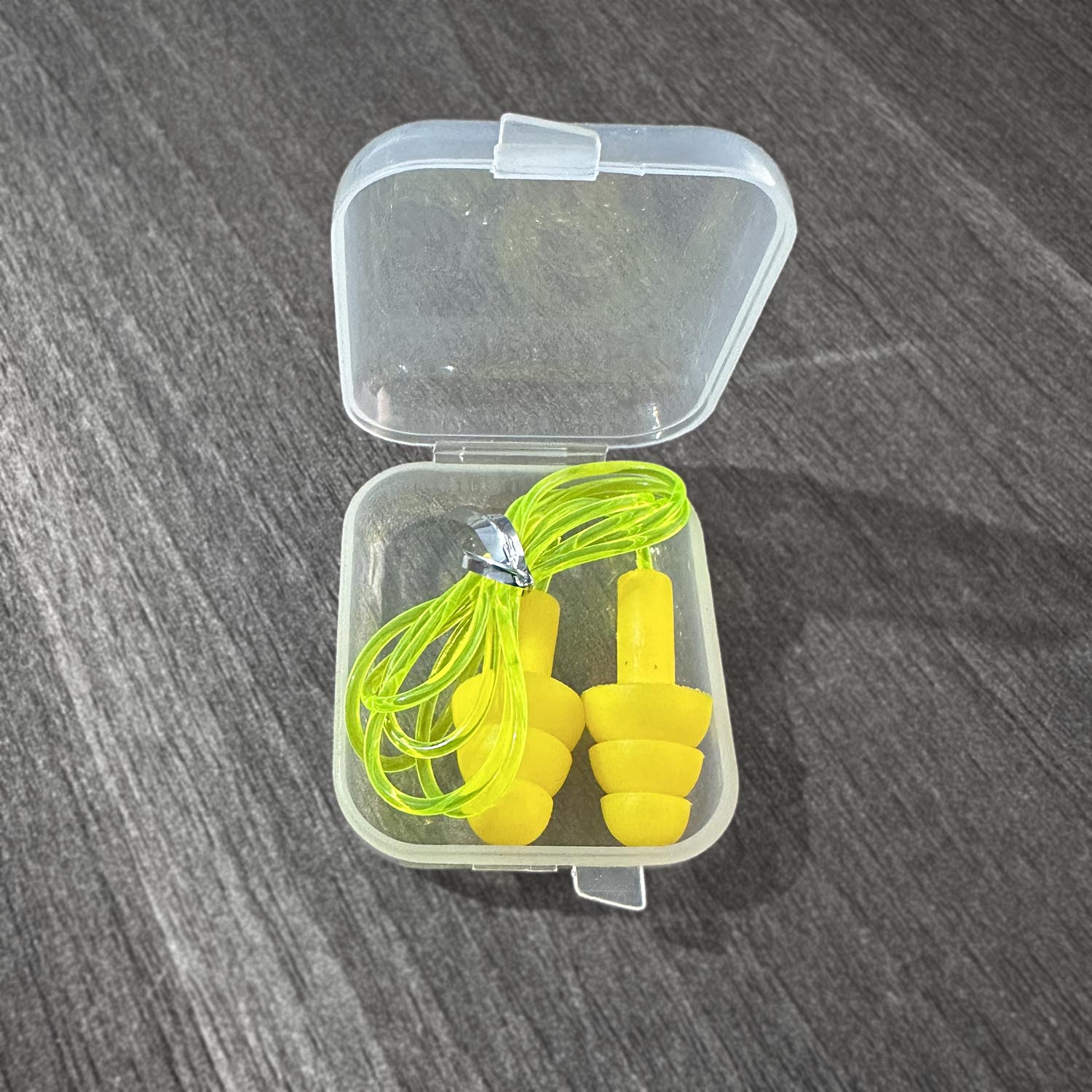 Corded Reusable Earplugs with Case Safety Ear Plugs Reusable Soft Silicone Excellent for Noise Reduction Swimming Sleeping Set Care