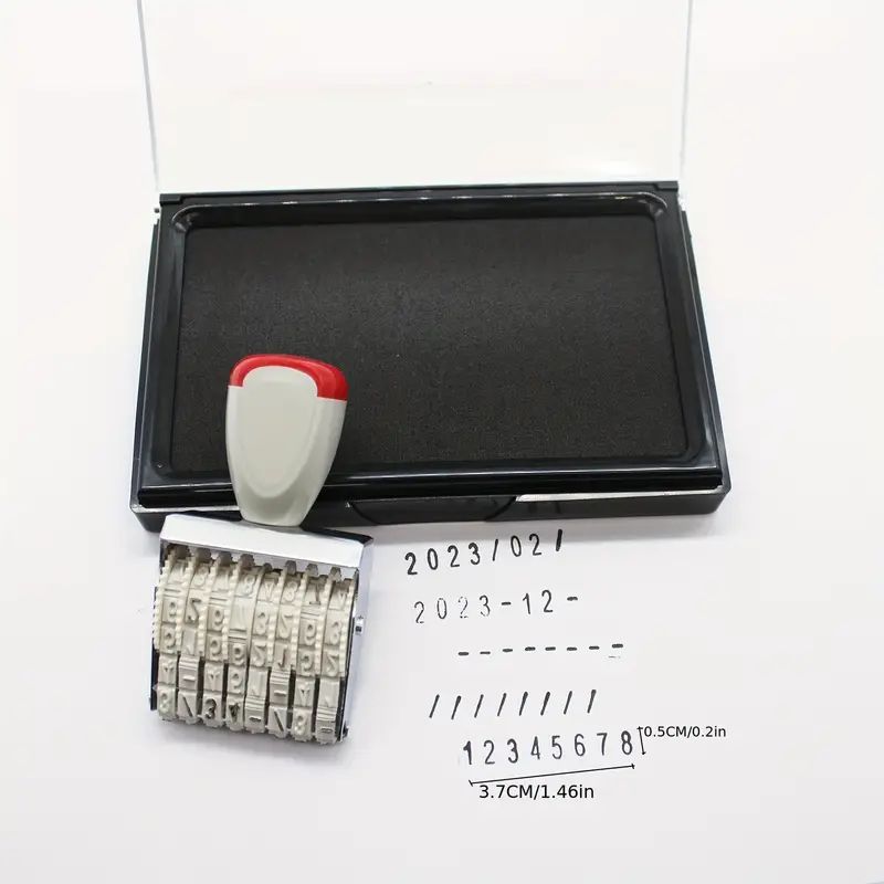 8-digit Numbering Stamp Roller Printing Number Seal Code (Can be Used as Expiry Date Printer)
