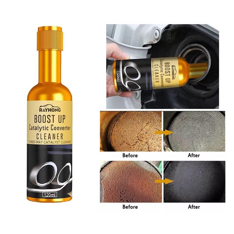 Boostup Catalytic Converter Cleaner Auto Three-way Catalyst Engine Internal Exhaust Without Dismantling Additives Boost UP