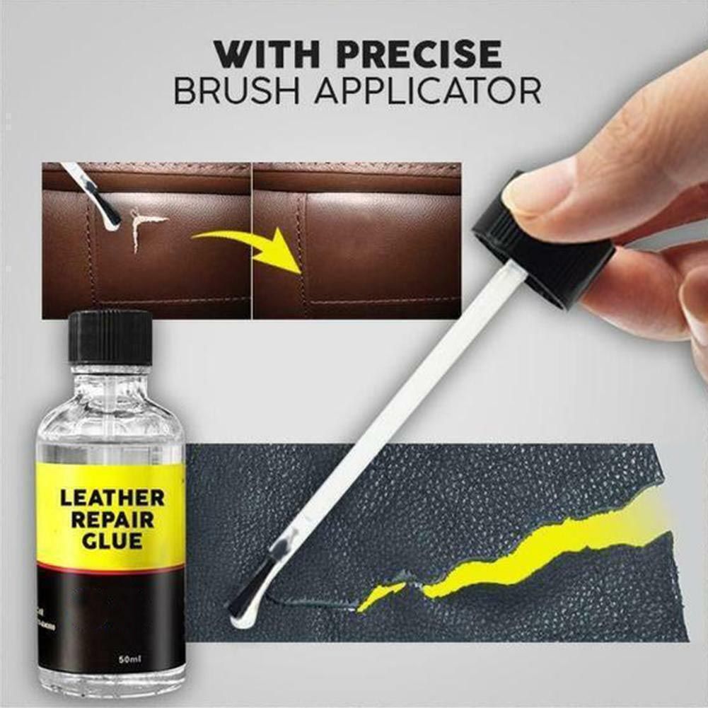 Strong Leather Repair Glue Liquid Household Car Seats Shoes Wallets Jackets Furniture Instant Adhesive Fluid Vinyl Tear