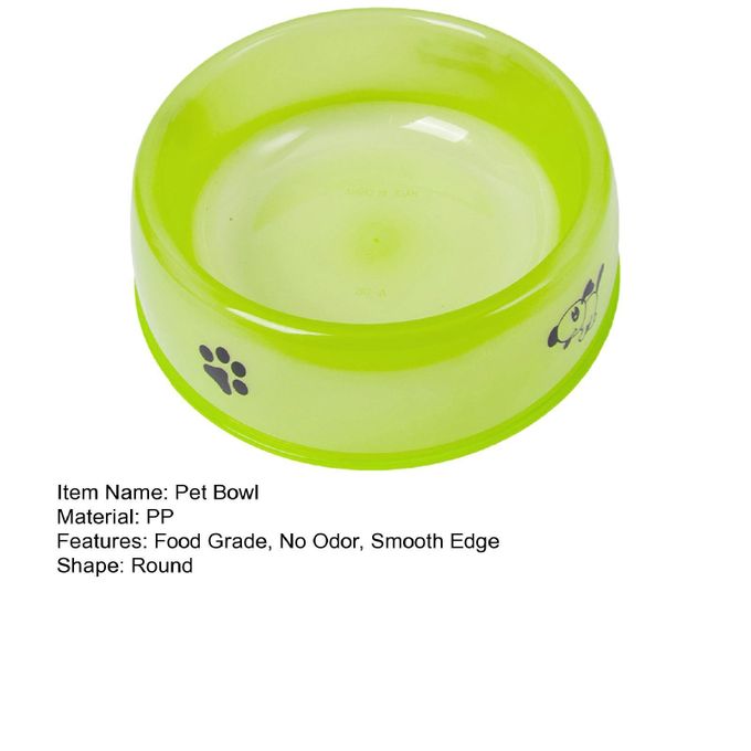 Pet Dog Bowl and Cat Bowl Food Bowl Plastic Printed Design bowl
