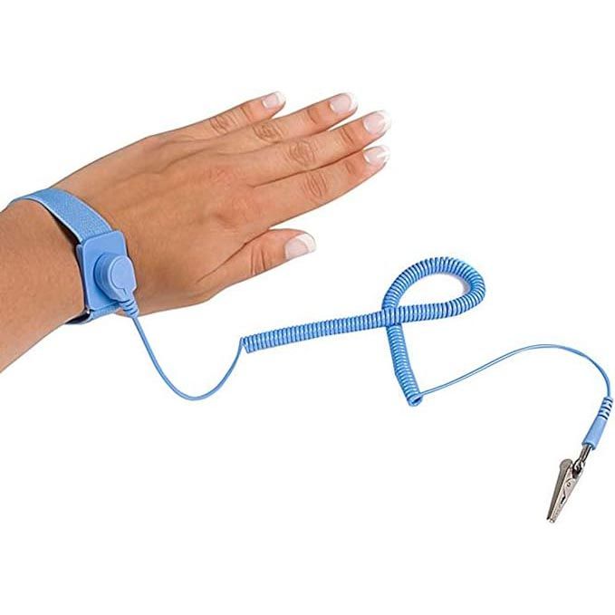 Anti Static Wrist Strap Adjustable ESD Static Band  for Working on Sensitive Electronic Devices Electrostatic Discharge Ground Wire for Phone Computer Repair