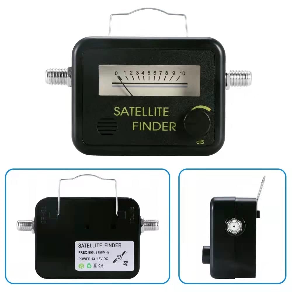 Satellite Signal Finder Meter for Signal Strength Dish, Satelite Level Display 950-2150MHz