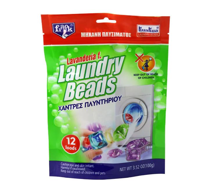 Laundry Beads for Washing Machine Liquid Detergent Capsules Pods Gel Scent Booster Cleaning Loads Tablets - For all Machines