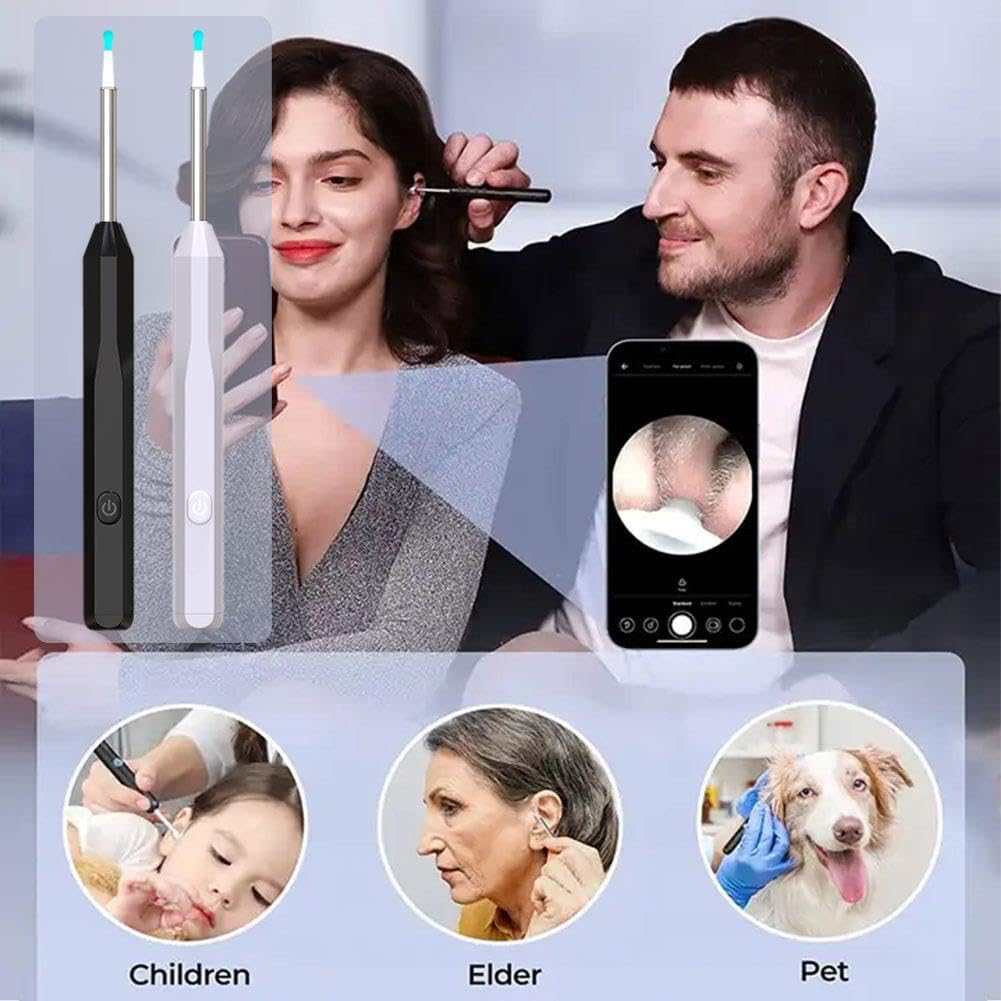 Smart Camera Wireless Ear Cleaner NE16 Wi-Fi Wax Remover HD Earwax Cleaning Stick for iPhone Android Visual Endoscope