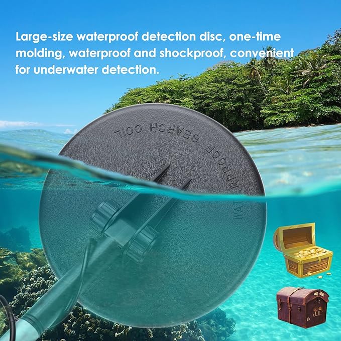 Metal Detector MD-4030 Waterproof Metal Detector Underground Search Coil,high Accuracy Adjustable Height