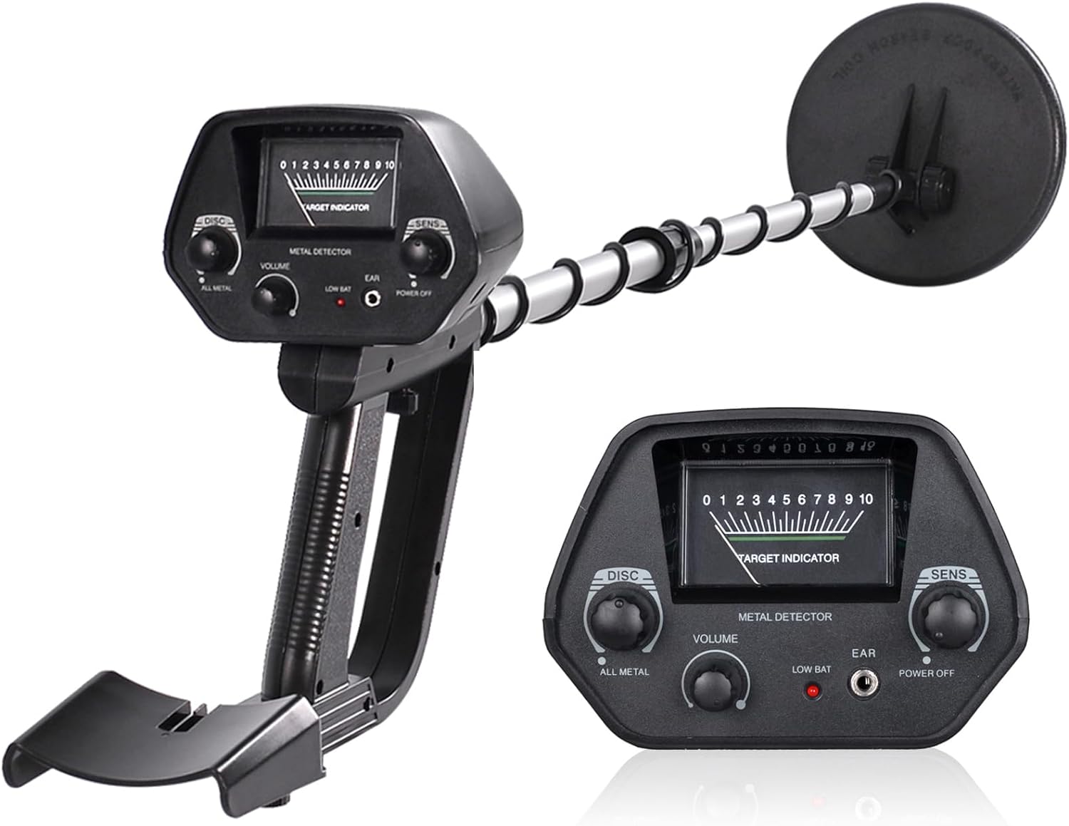 Metal Detector MD-4030 Waterproof Metal Detector Underground Search Coil,high Accuracy Adjustable Height