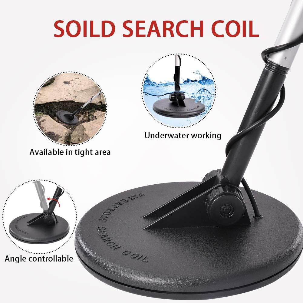 Metal Detector MD-4030 Waterproof Metal Detector Underground Search Coil,high Accuracy Adjustable Height